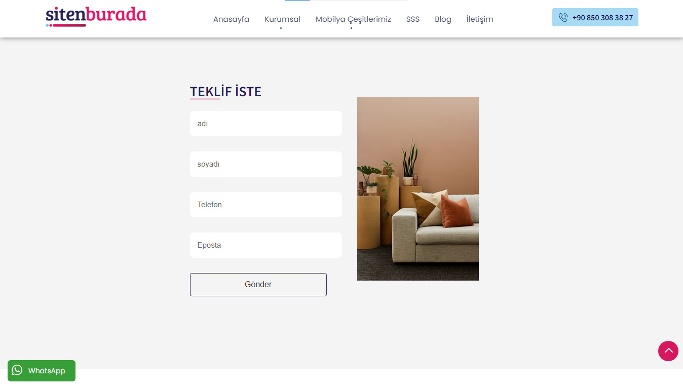 Mobilya Teması Mobilya Teması